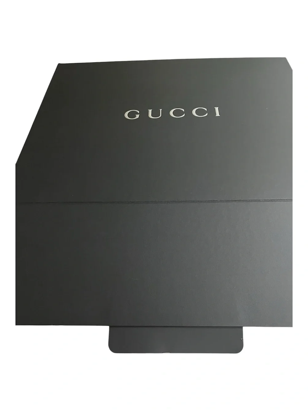 Authentic Gucci Black Box with Silver Logo